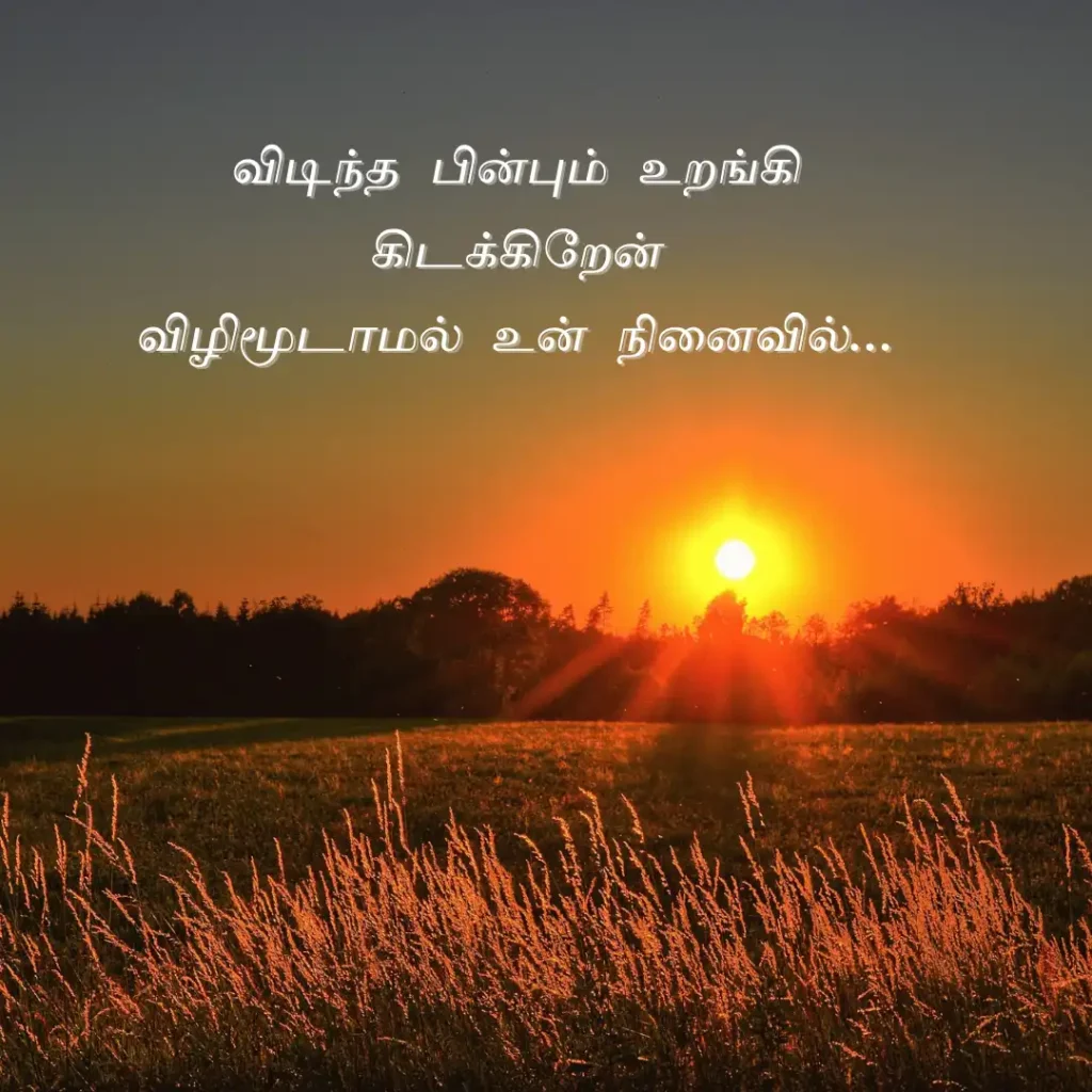 Short Love Quotes in Tamil Text